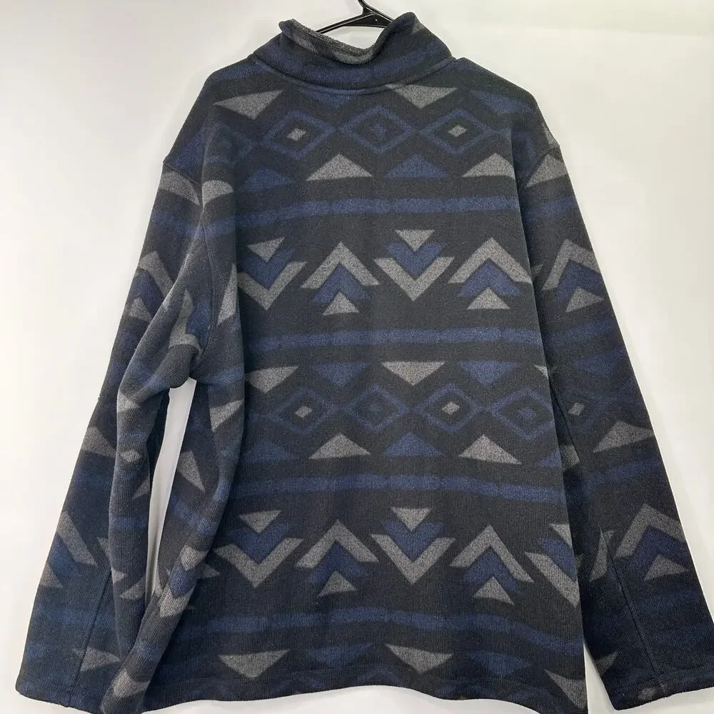 The North Face Men's 1/2 Half Zip Southwest Patterned Pullover Size XXL